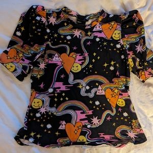 Nooworks Better Days Puff Sleeve T-shirt Top